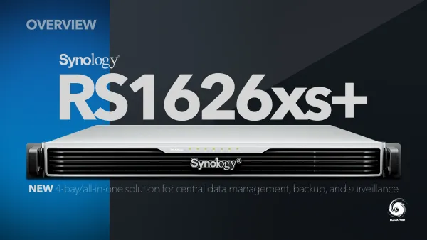 Synology RS1626xs+ overview