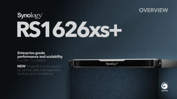 Synology RS1626xs+ overview