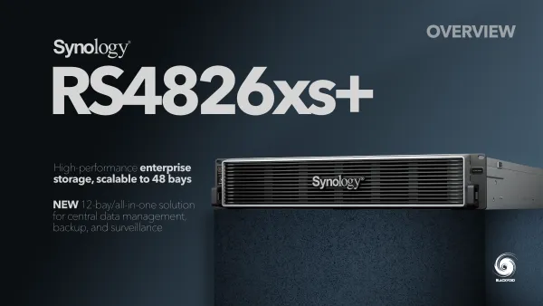 Synology RS4826xs+ overview