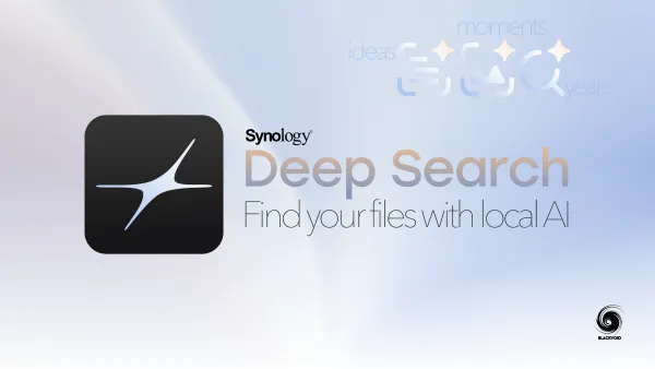 Synology Deep Search - on-device local AI application